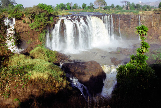 Waterfalls at Blue Nil. Bahar Dar. North,  Ethiopia.