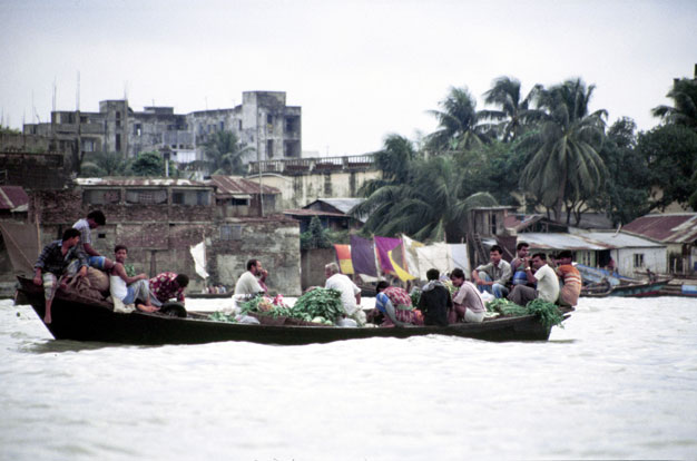 River transport. Dhaka. Bangladesh.