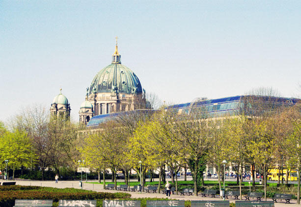 View to Berliner Dom (Berlin Cathedral). Berlin. Germany.