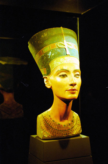 Queen Nefertiti. Agyptisches museum. Berlin. Germany.