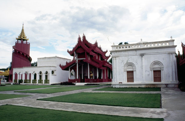 Mandalay palace. Myanmar (Burma).