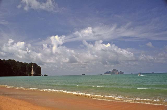 Ao Nang beach near Krabi town. Thailand.