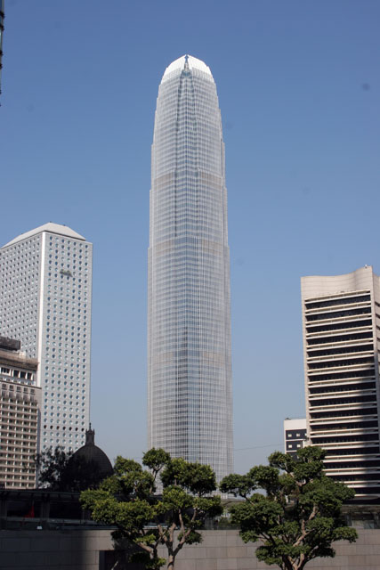 Skyscraper at downtown. Hong Kong.
