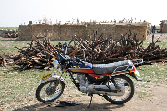 Kofia village at Lake Chad. Cameroon.