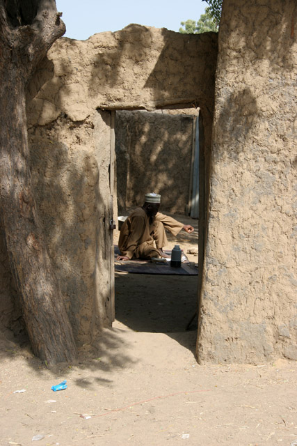 Kofia village at Lake Chad. Cameroon.