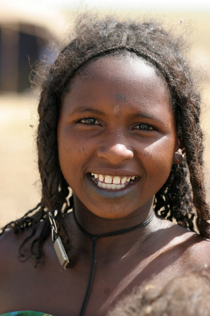 Woman from Bororo nomad ethnic. Lake Chad area. Cameroon.