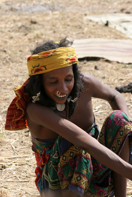 Woman from Bororo nomad ethnic. Lake Chad area. Cameroon.