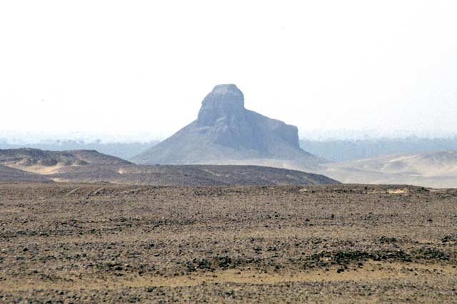 Black Pyramid near Dashur. Egypt.