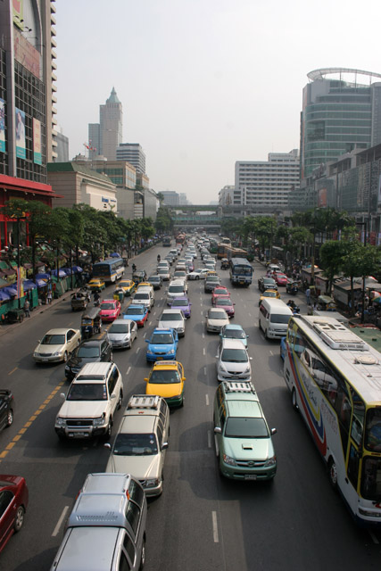 Streets of Bangkok. Thailand.