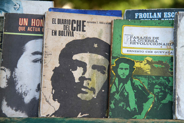 Book selling at square Plaza de Armas, Havana Vieja. Cuba.